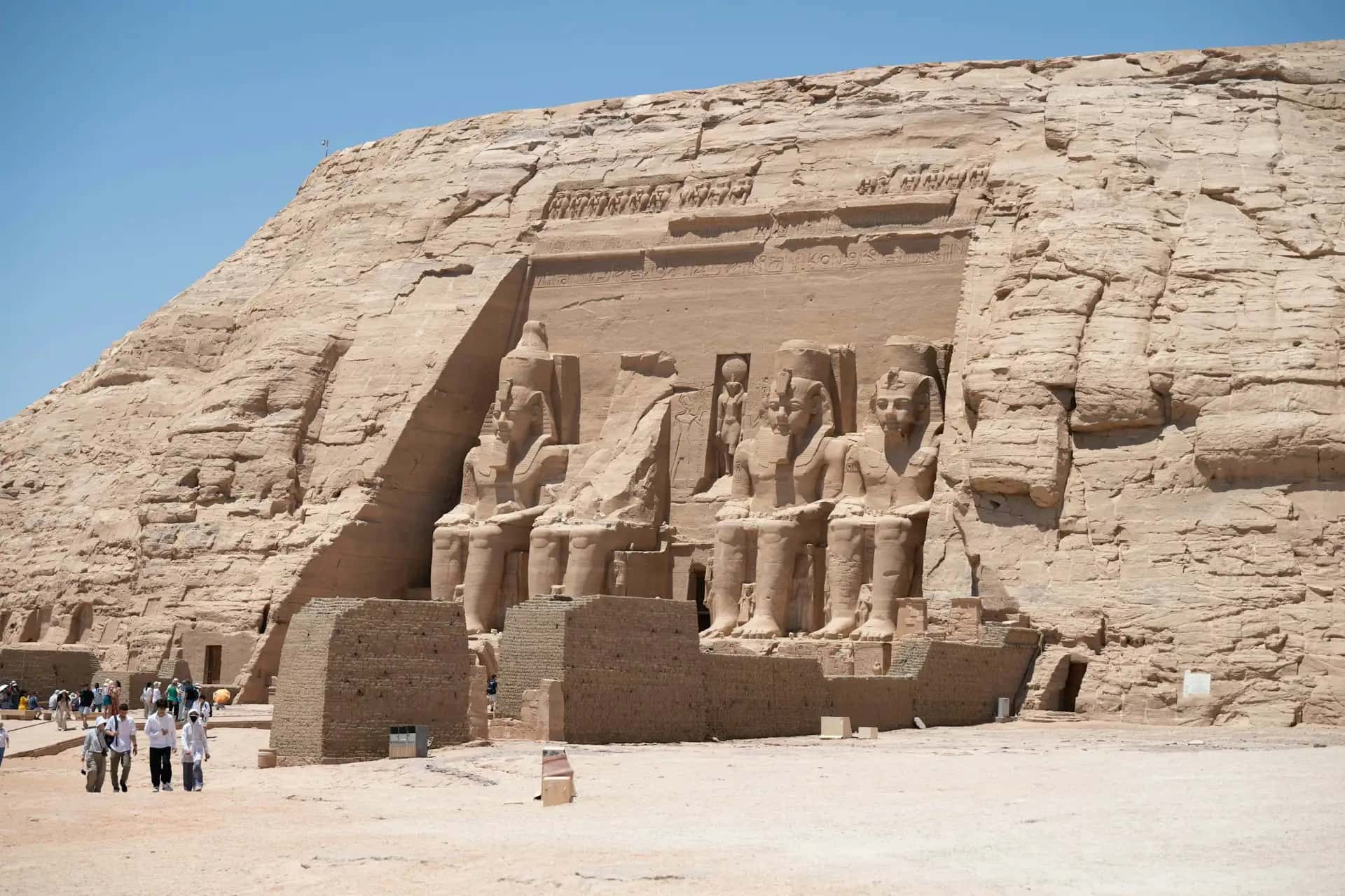 Świątynie Abu Simbel - popularna atrakcja turystyczna w Egipt