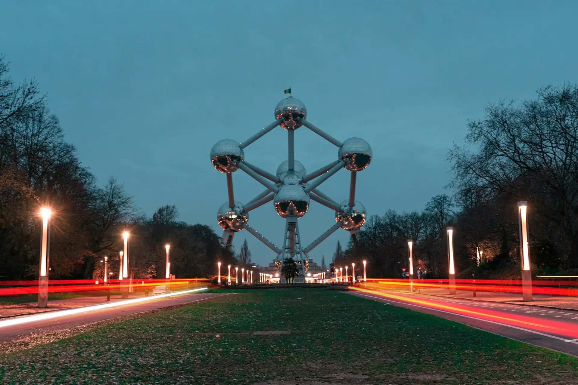 Atomium - popularna atrakcja turystyczna w Belgia