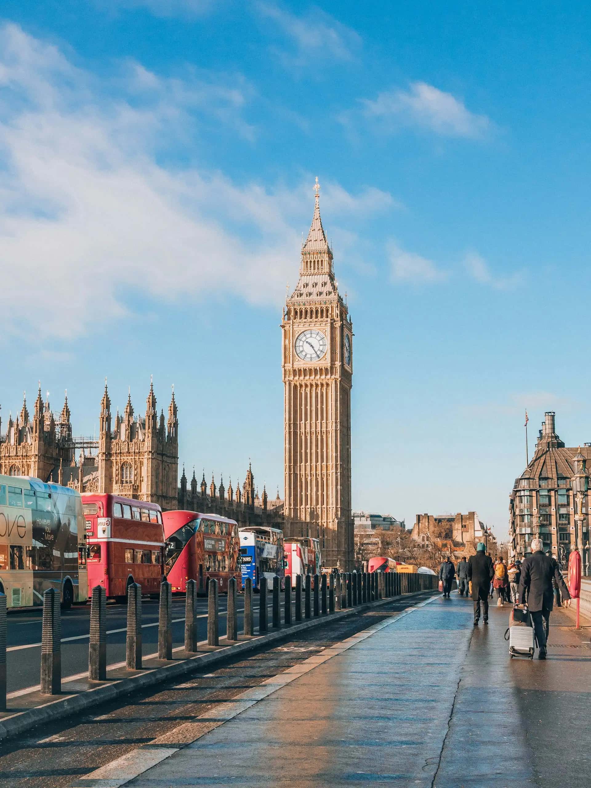 Big Ben i Parlament - popularna atrakcja turystyczna w Wielka Brytania