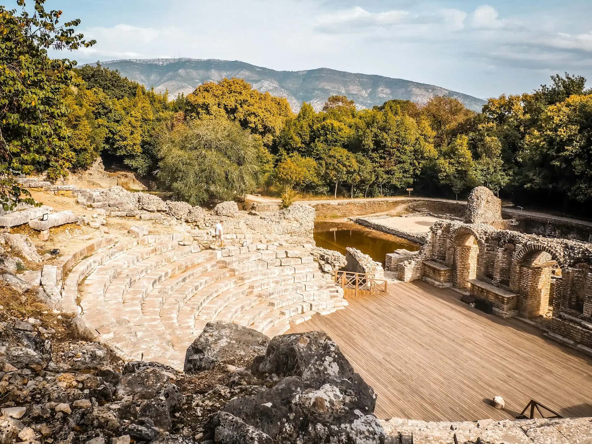 Butrint (Ruiny) - popularna atrakcja turystyczna w Albania