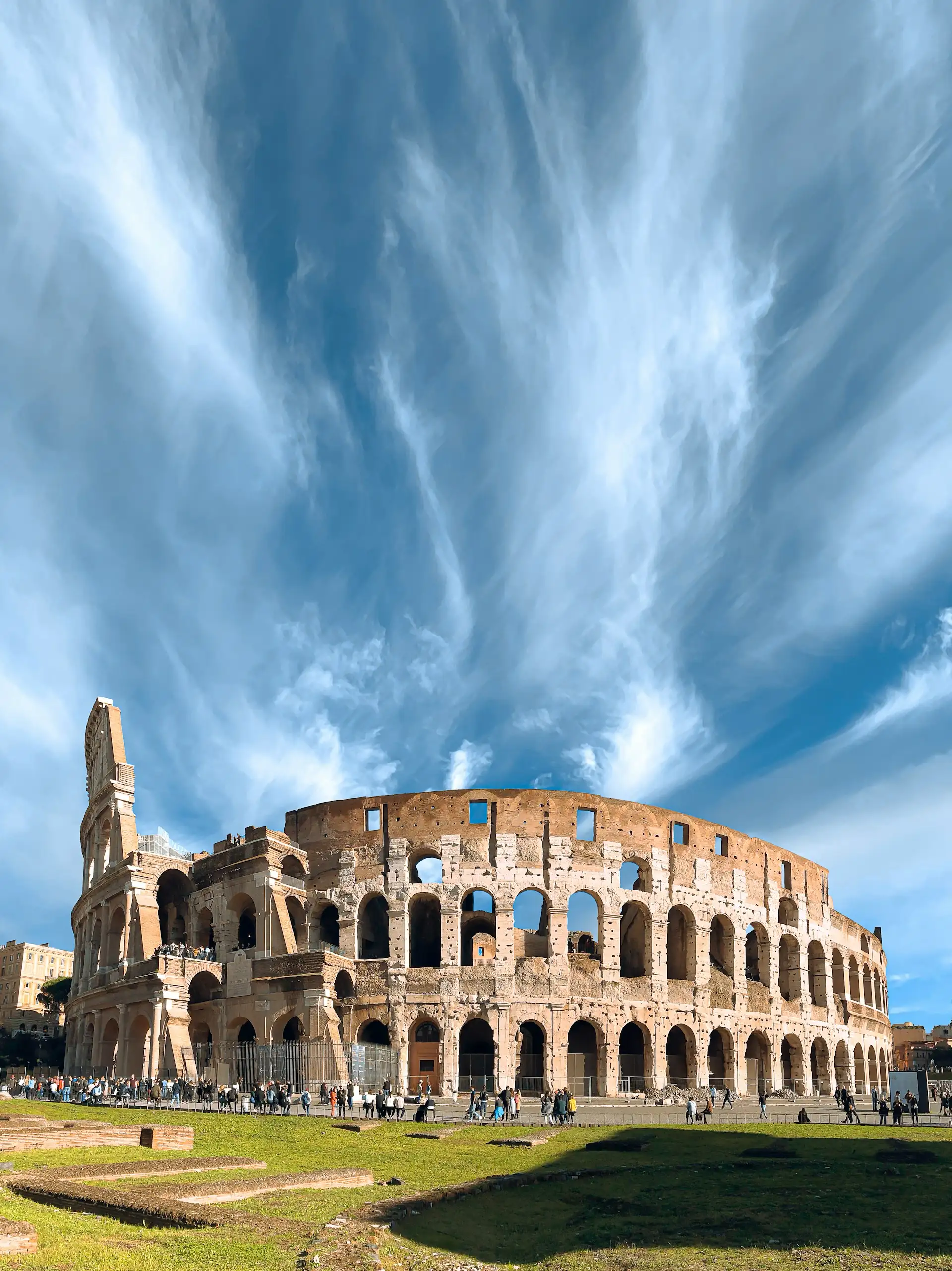 Koloseum i Forum Romanum