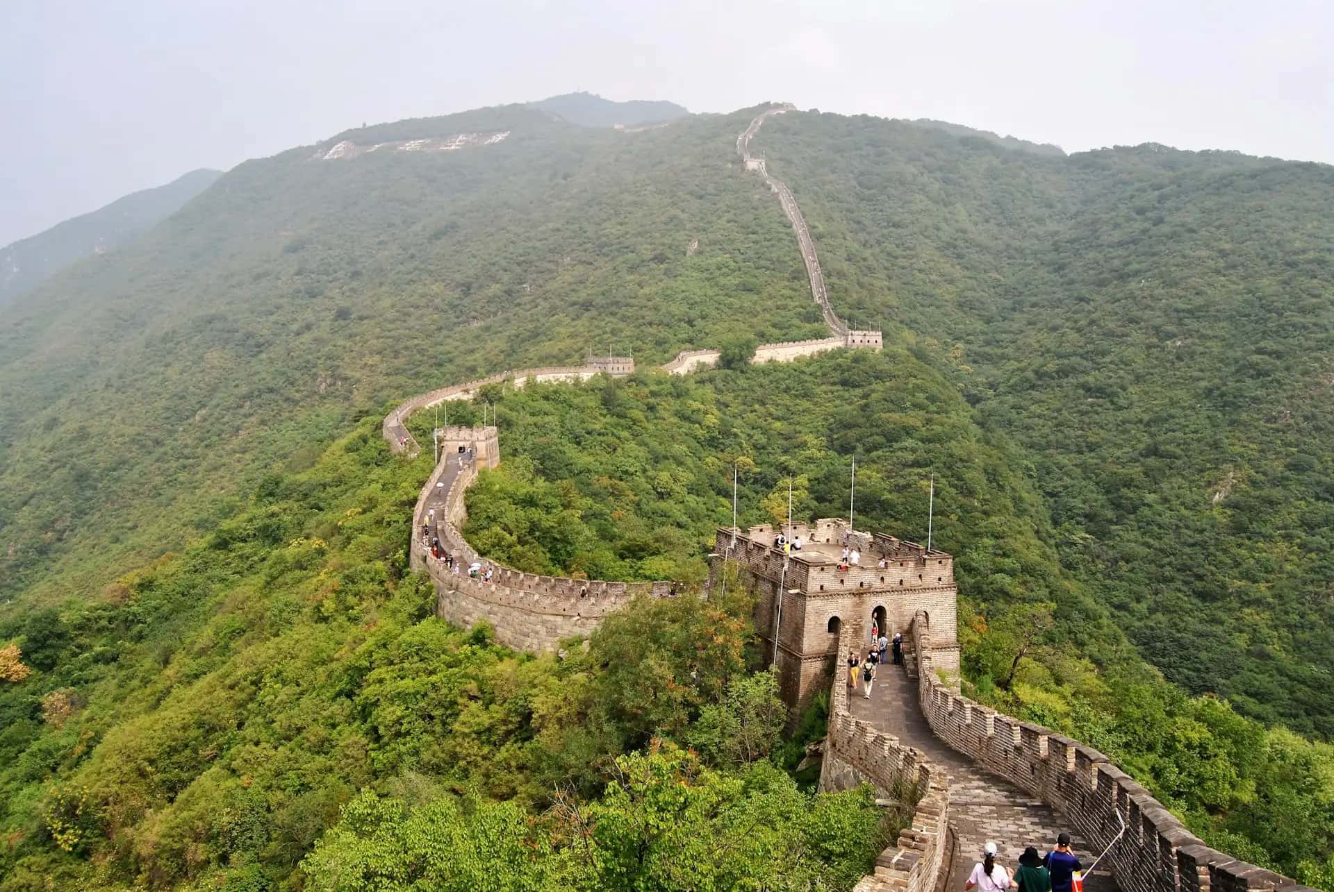 Wielki Mur Chiński (Mutianyu) - popularna atrakcja turystyczna w Chiny