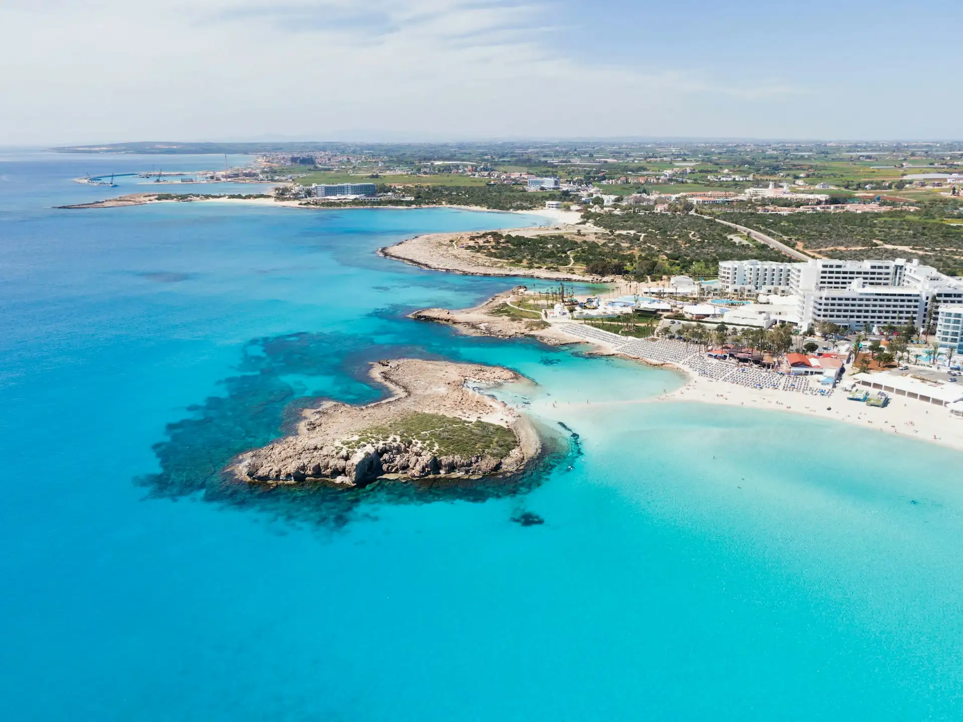 Nissi Beach i Cape Greco