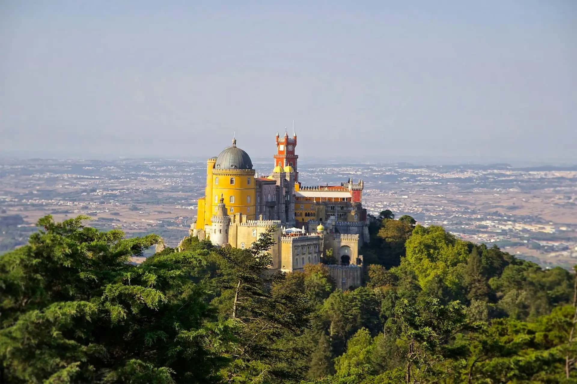 Pałac Pena (Sintra) - popularna atrakcja turystyczna w Portugalia