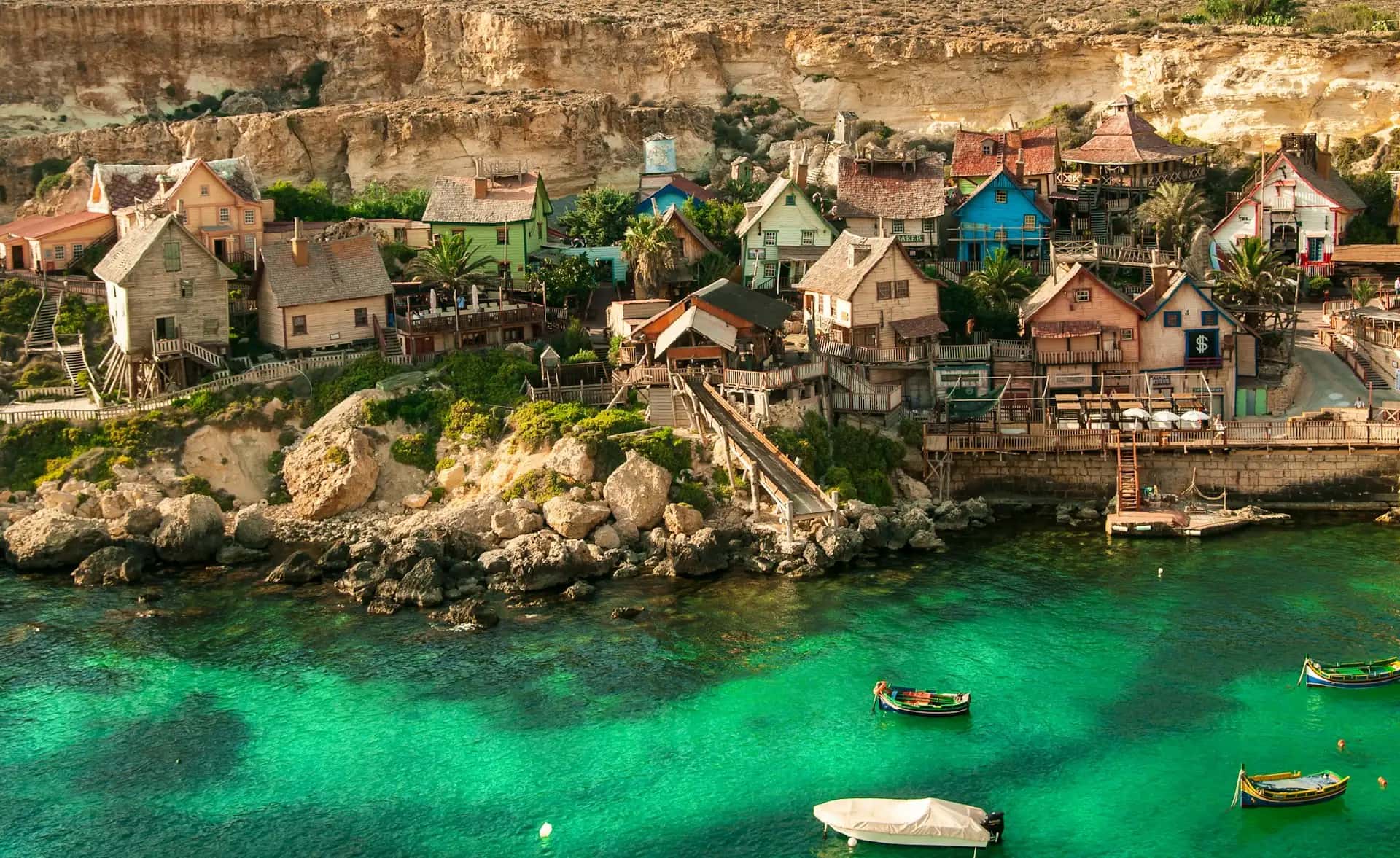 Popeye Village - popularna atrakcja turystyczna w Malta
