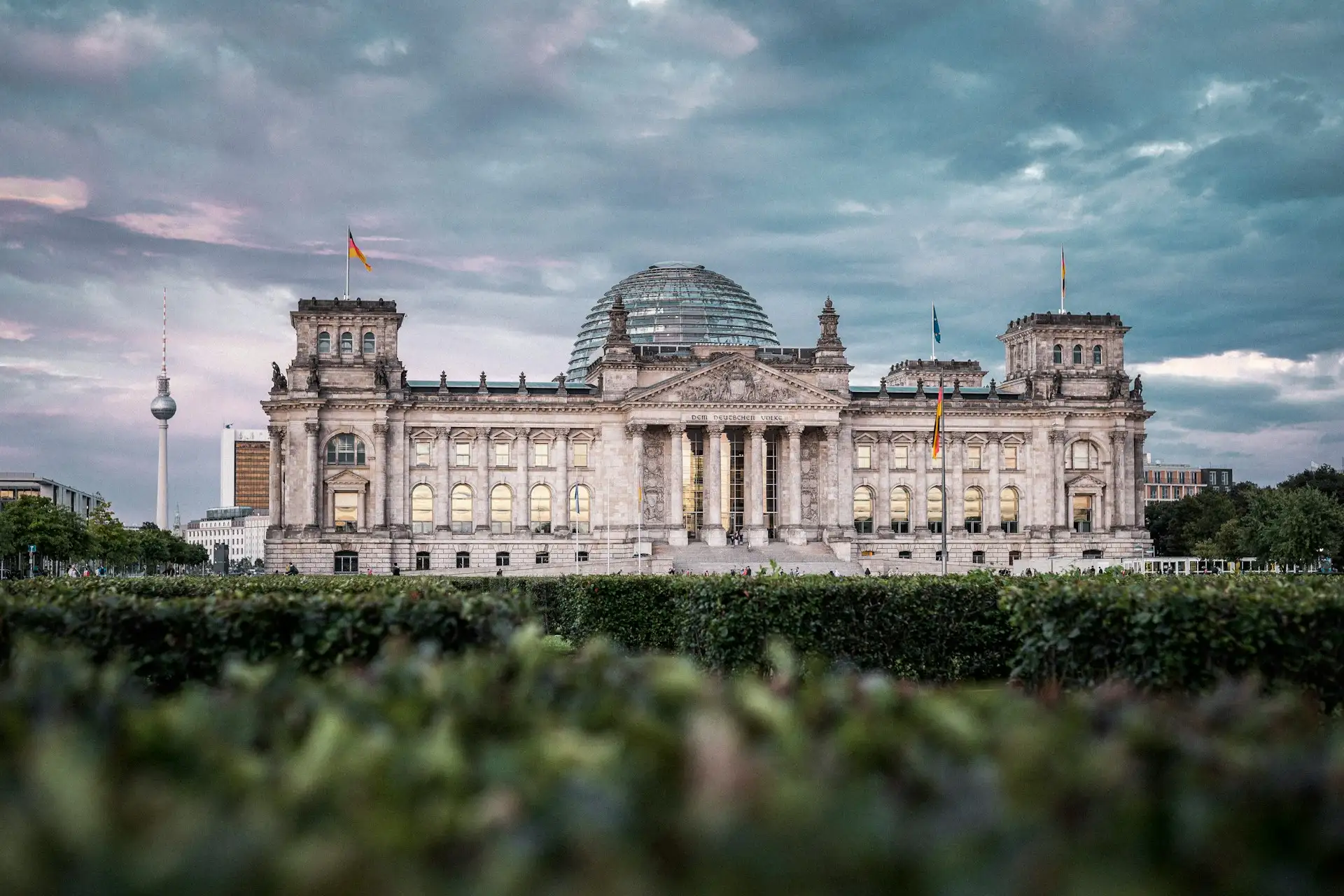 Reichstag i Szklana Kopuła