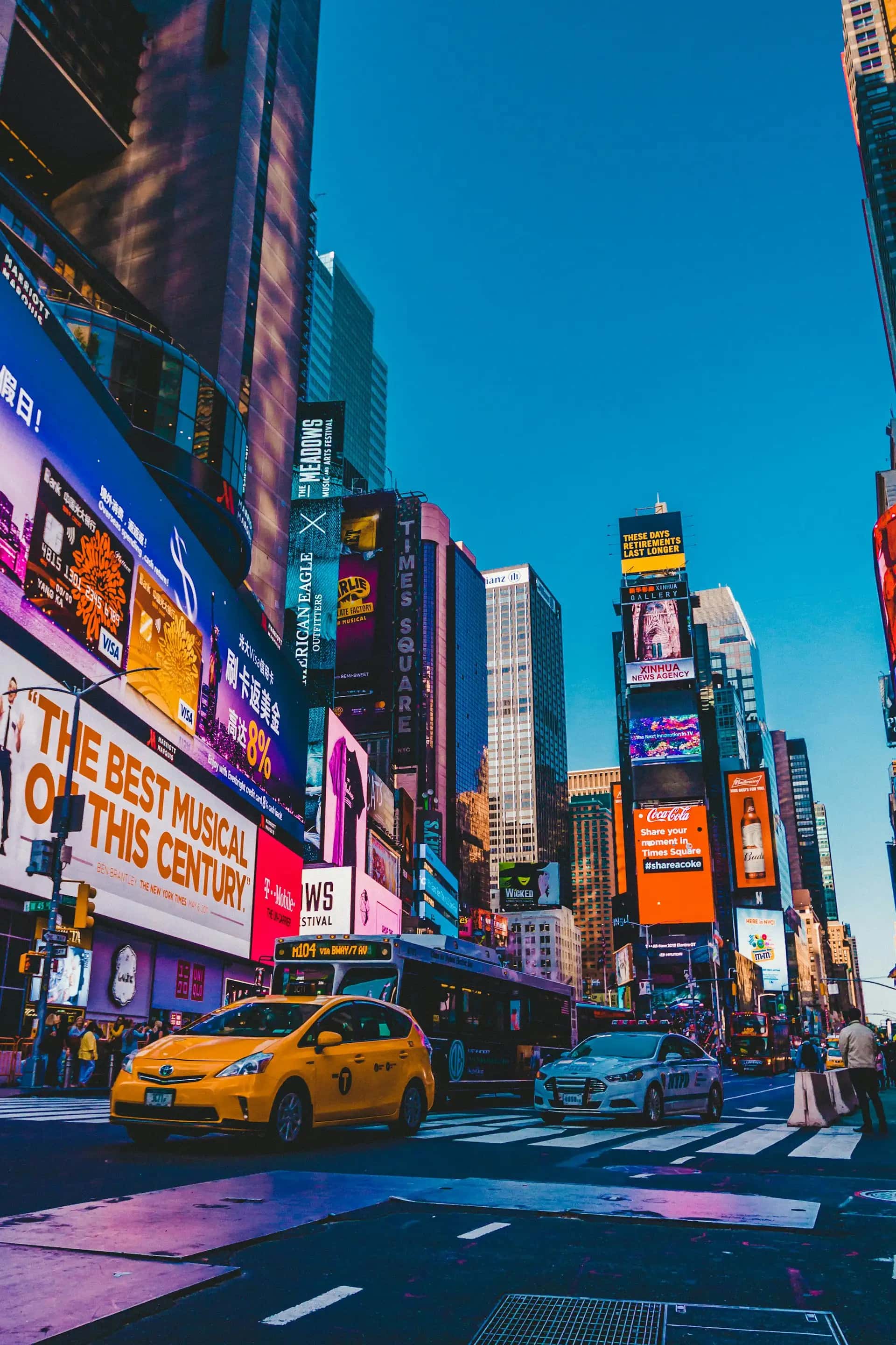 Times Square - popularna atrakcja turystyczna w Stany Zjednoczone