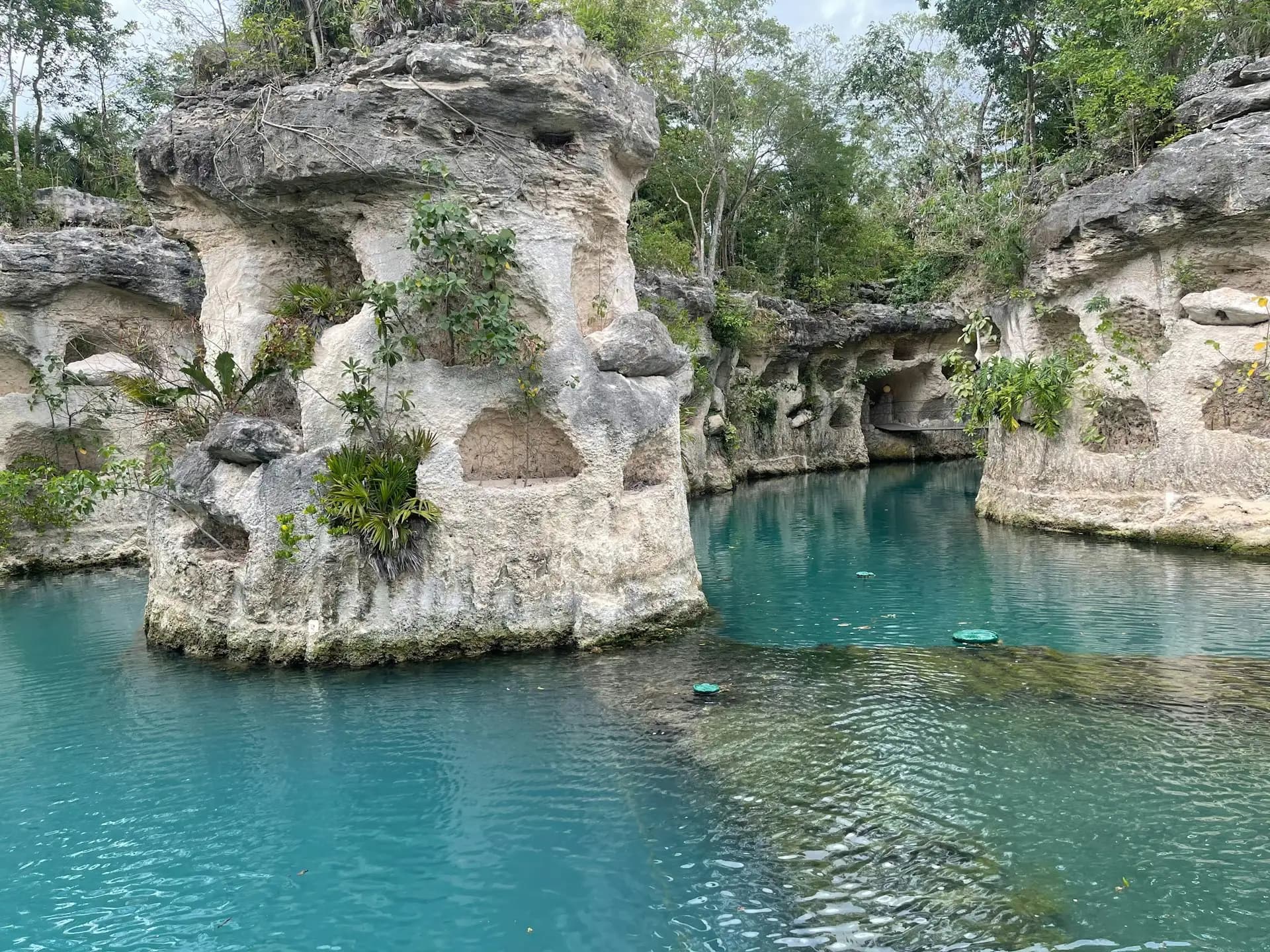 Cenoty i Xcaret