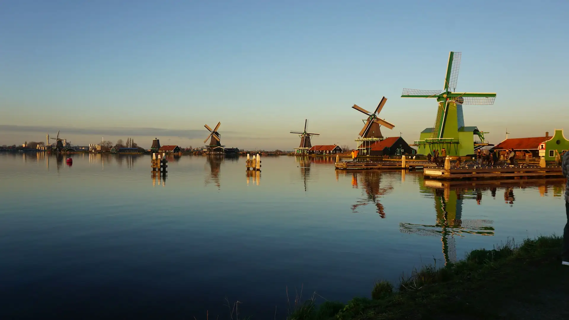 Zaanse Schans - popularna atrakcja turystyczna w Holandia