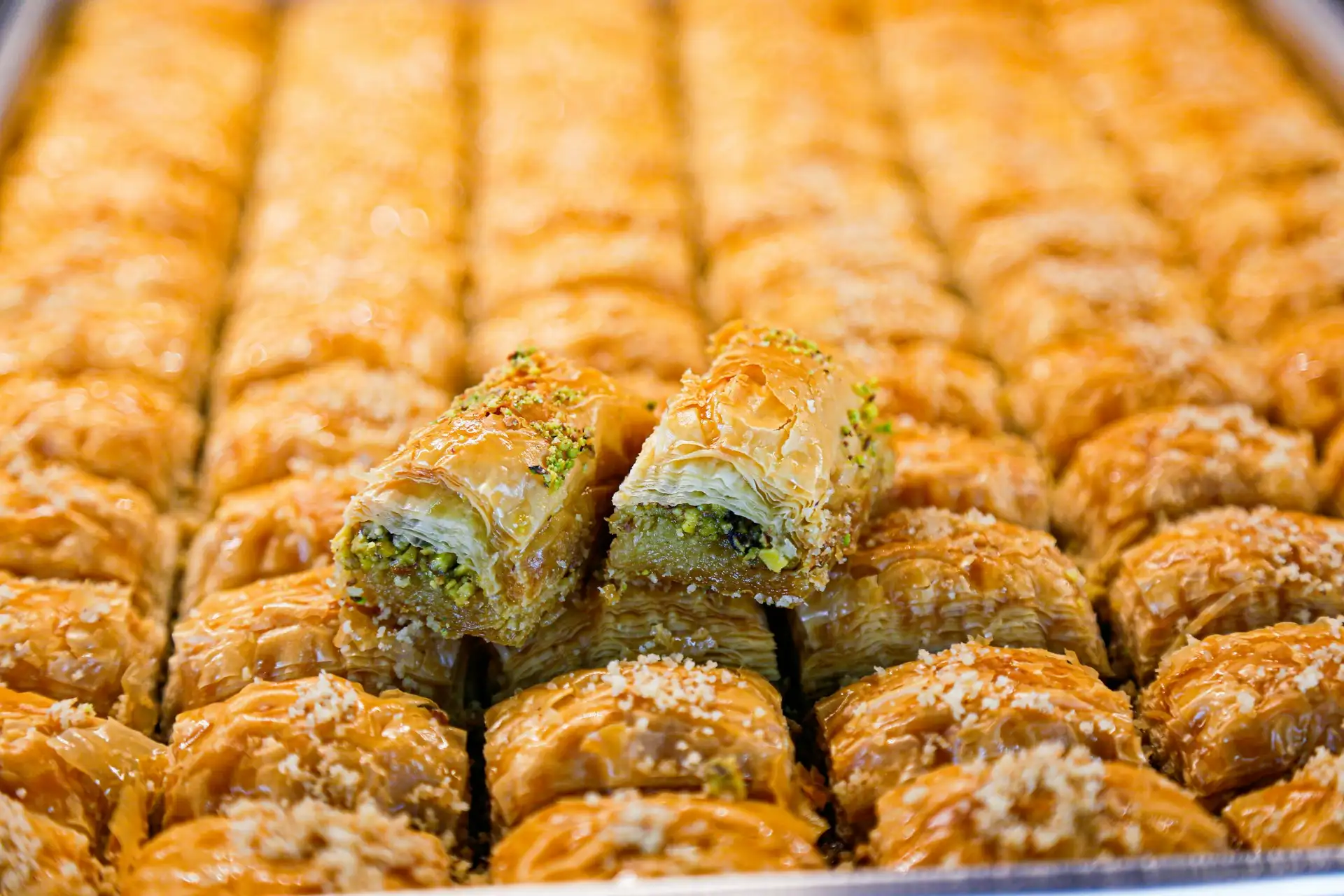 Potrawa Baklava - tradycyjna kuchnia Turcja