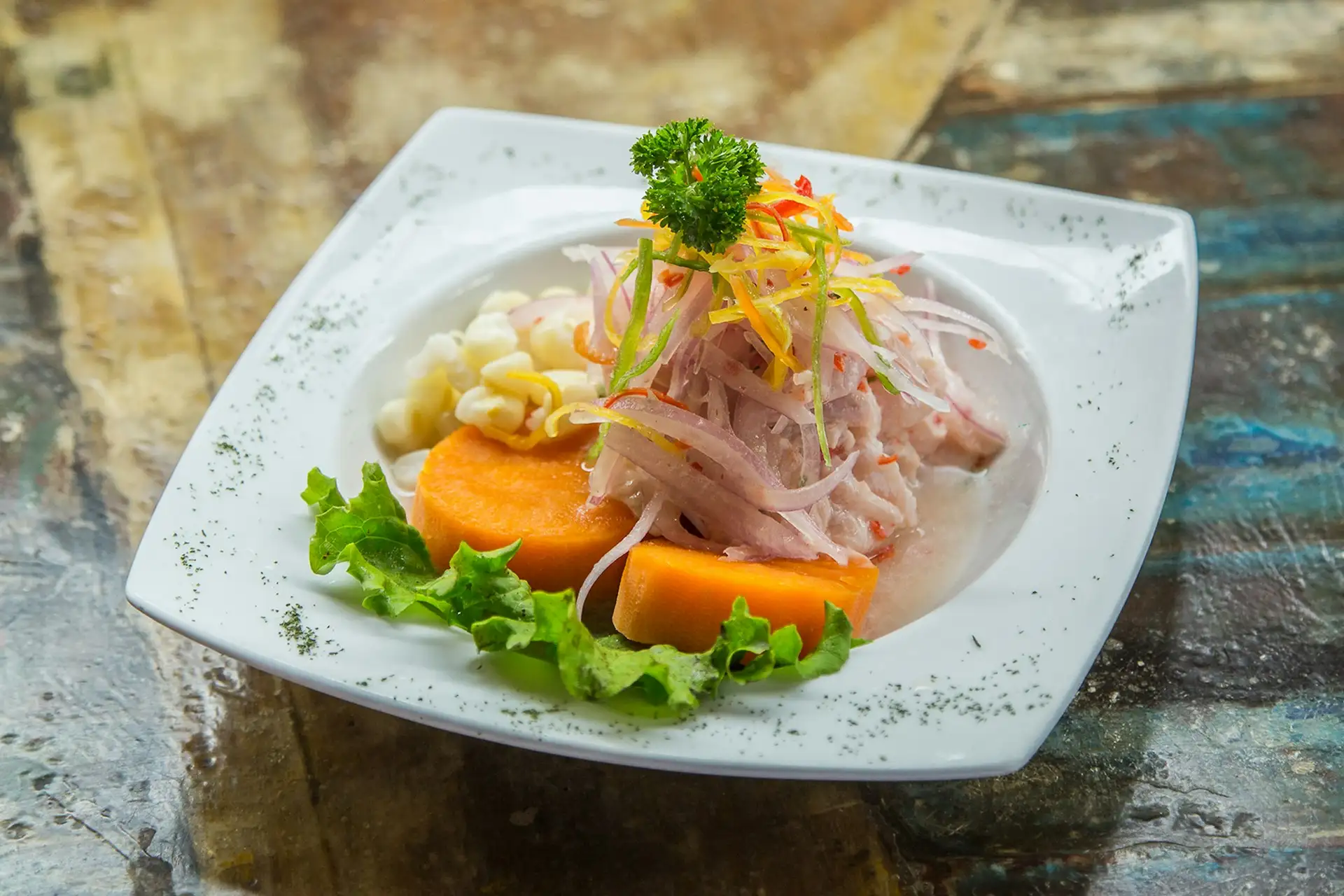 Ceviche i Owoce Morza