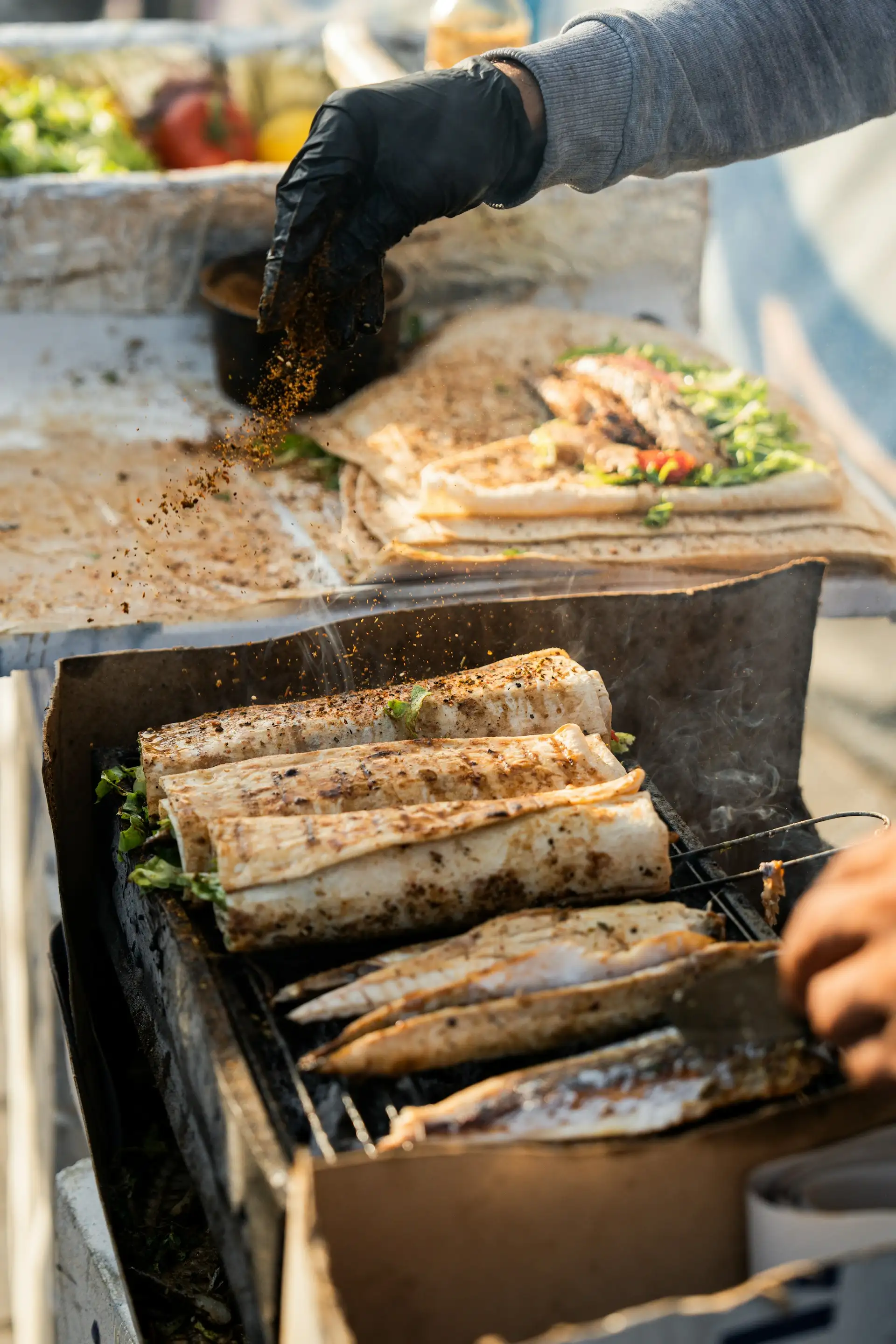 Świeże owoce morza